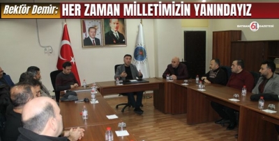 HER ZAMAN MİLLETİMİZİN YANINDAYIZ