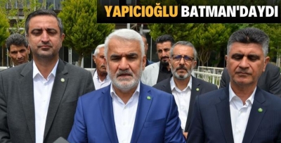 HÜDAPAR GENEL BAŞKANI BATMAN'DAYDI