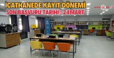 İCATHANEDE KAYIT DÖNEMİ