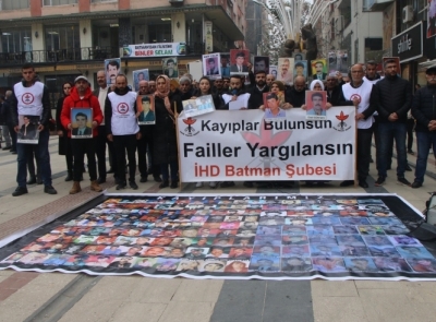 İHD: Kayıplar Bulunsun, Failler Yargılansın