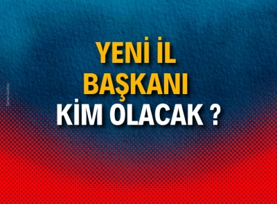 İL BAŞKANI İSTİFA ETTİ 