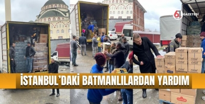 İSTANBUL’DAKİ BATMANLILARDAN YARDIM