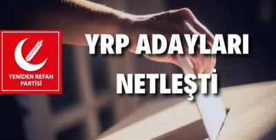 İŞTE YRP BATMAN ADAYLARI