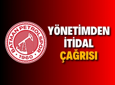 'İTİDALLİ OLMAYA DAVET EDİYORUZ' 