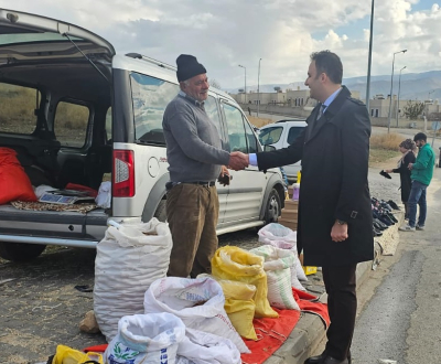 Kaymakam İmrak, Pazar Esanafıyla Buluştu