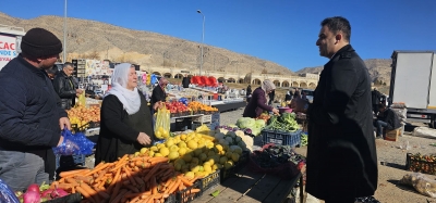 KAYMAKAM İMRAK'TAN HALK PAZARINA ZİYARET