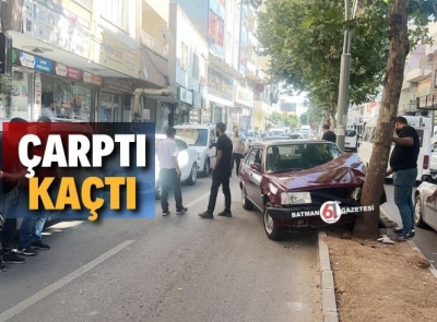 Kaza yapıp kaçtı iddiası