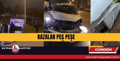 KAZALAR PEŞ PEŞE