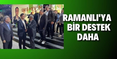 KENDO AŞİRETİNDEN RAMANLI'YA DESTEK