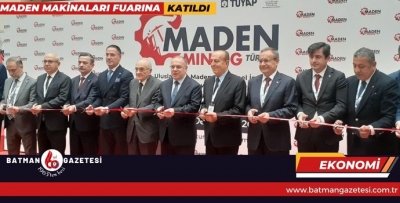 KIRŞAN, İSTANBUL’DA MADEN MAKİNALARI FUARINA KATILDI