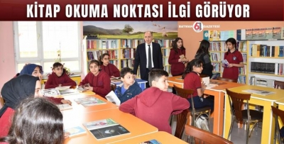 KİTAP OKUMA NOKTASI İLGİ GÖRÜYOR