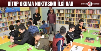 KİTAP OKUMA NOKTASINA İLGİ VAR