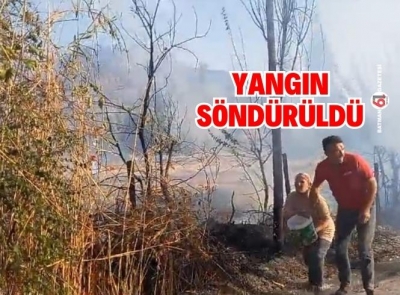 Köyde 'yangın' seferberliği