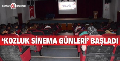 ‘KOZLUK SİNEMA GÜNLERİ’ BAŞLADI