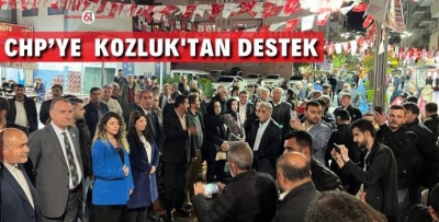 KOZLUKLU SİYASETÇİLER CHP’YE KATILDI