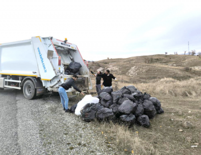 Kozluk'ta 45 Kilometrelik Yol Temizlendi