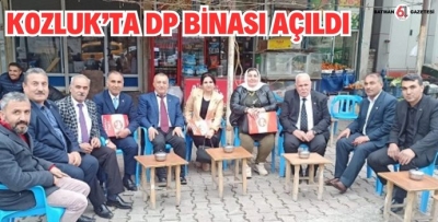 KOZLUK’TA PARTİ BİNASI AÇILDI