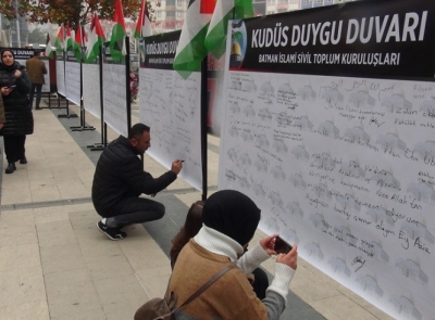 Kudüs duvarına yoğun ilgi 