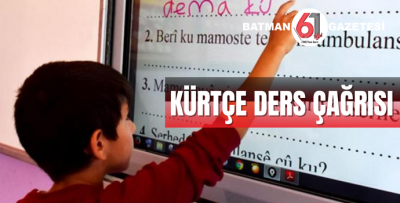 KÜRTÇE DERS ÇAĞRISI