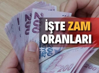 Memura zam oranı belli oldu