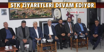 MHP, STK ZİYARETLERİNE DEVAM EDİYOR