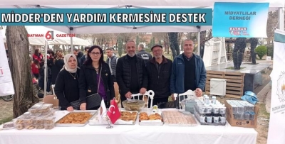 MİD-DER'DEN YARDIM KERMESİNE DESTEK