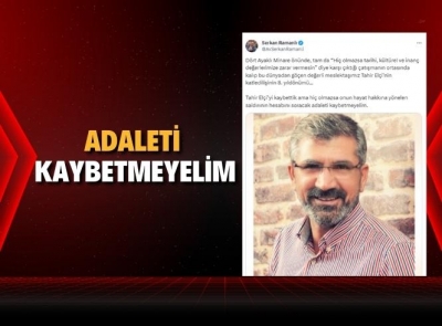 Milletvekili Ramanlı Tahir Elçi’yi andı