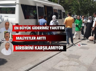 Minibüsçüler dertli