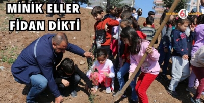 MİNİK ELLER FİDAN DİKTİ