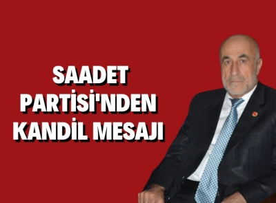 'MİRAÇ KANDİLİMİZ MÜBAREK OLSUN' 