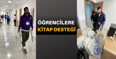 ÖĞRENCİLERE KİTAP DESTEĞİ