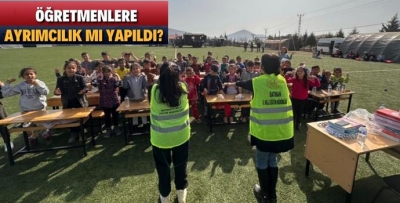 ÖĞRETMENLERE ‘AYRIMCILIK’ İDDİASI