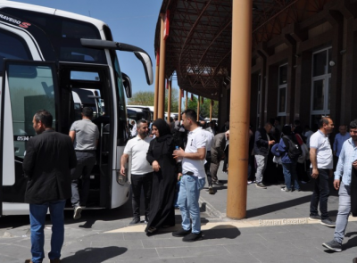 OTOGARDA DÖNÜŞ YOĞUNLUĞU 