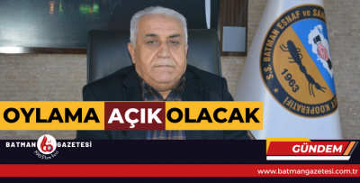 “OYLAMA AÇIK OLACAK”