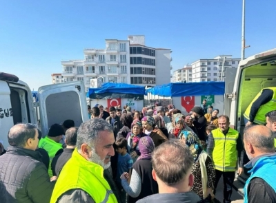 ÖZGÜR DER’DEN DEPREMZEDELERE YARDIM