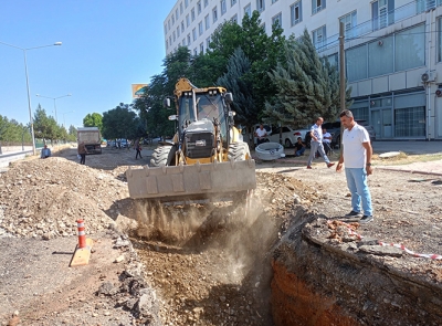 ÖZGÜRLÜK BULVARININ ALT YAPISI GÜÇLENDİRİLDİ