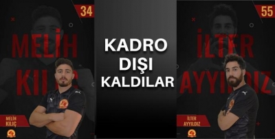 PETROL'DE İKİ FUTBOLCU KADRO DIŞI BIRAKILDI