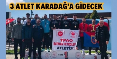 PETROL'DEN BALKANLARA 3 ATLET!