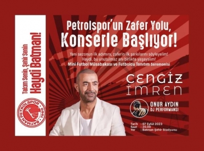 Petrolspor yeni sezonu konserle açacak