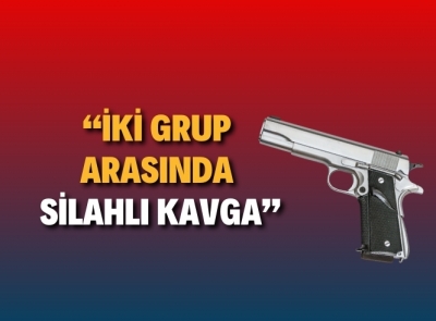 PINARBAŞI'NDA SİLAHLI KAVGA: 2 YARALI