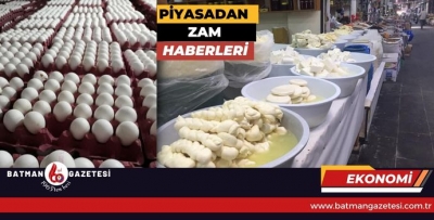 PİYASADAN ZAM HABERLERİ