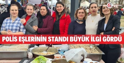 POLİS EŞLERİNİN STANDI BÜYÜK İLGİ GÖRDÜ