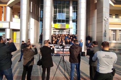 PTT Çalışanlarından Cinayet Protestosu