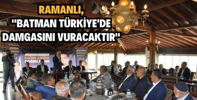 RAMANLI: HERKESİN VEKİLİ OLACAĞIZ