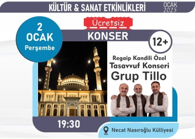 REGAİP KANDİLİ ÖZEL TASAVVUF KONSERİ