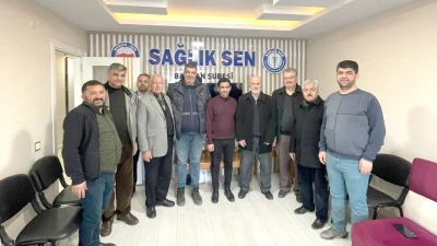 Saadet Partisi’nden Sağlık-Sen Batman Şubesine Ziyaret