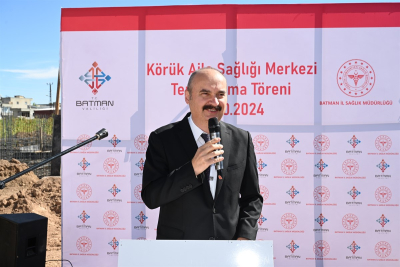 SAĞLIK MERKEZİNİN TEMELİ ATILDI