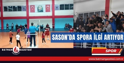 SASON’DA SPORA İLGİ ARTIYOR