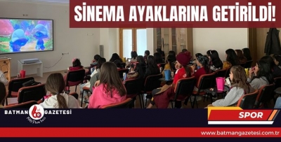 SİNEMA AYAKLARINA GETİRİLDİ!