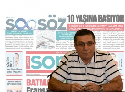 SONSÖZ GAZETESİ 10 YAŞINDA